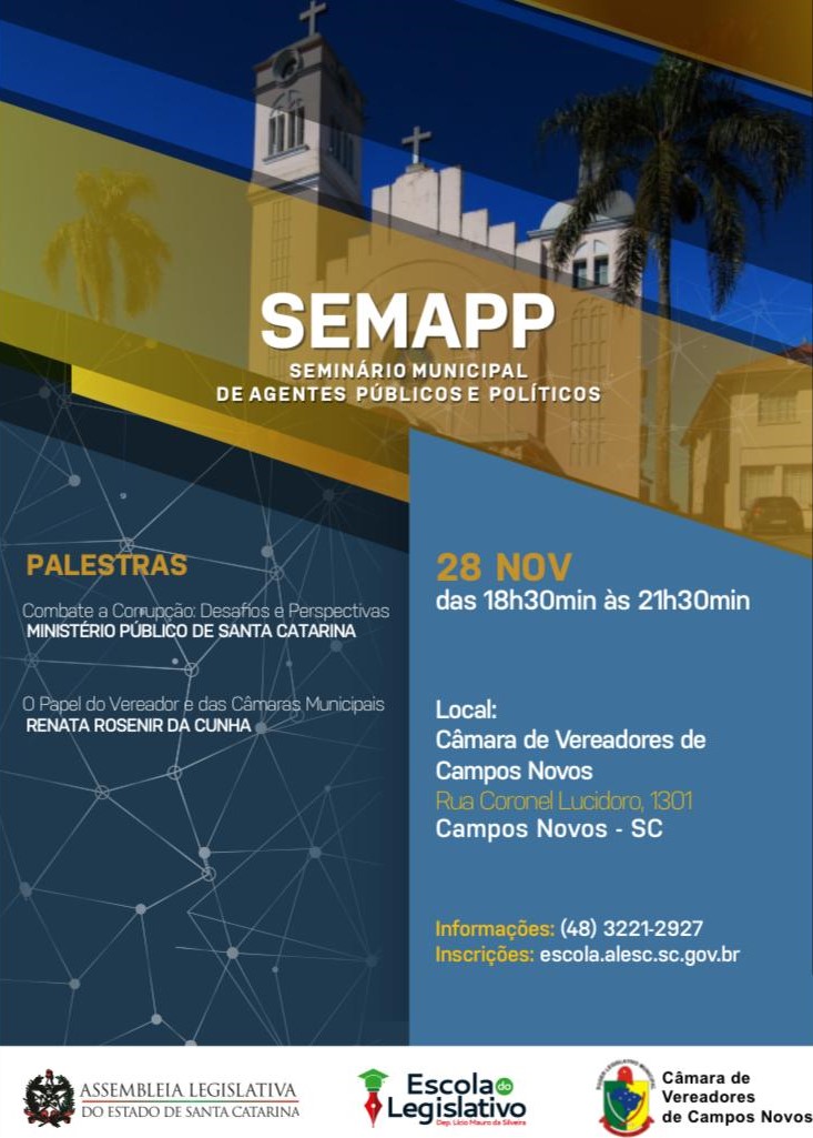 SEMAPP – Seminário Municipal de Agentes Públicos e Políticos