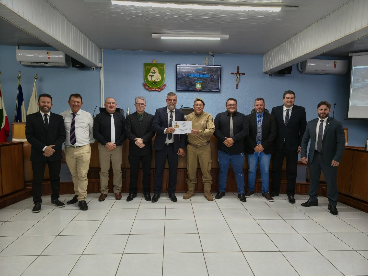 Agradecimento na tribuna livre