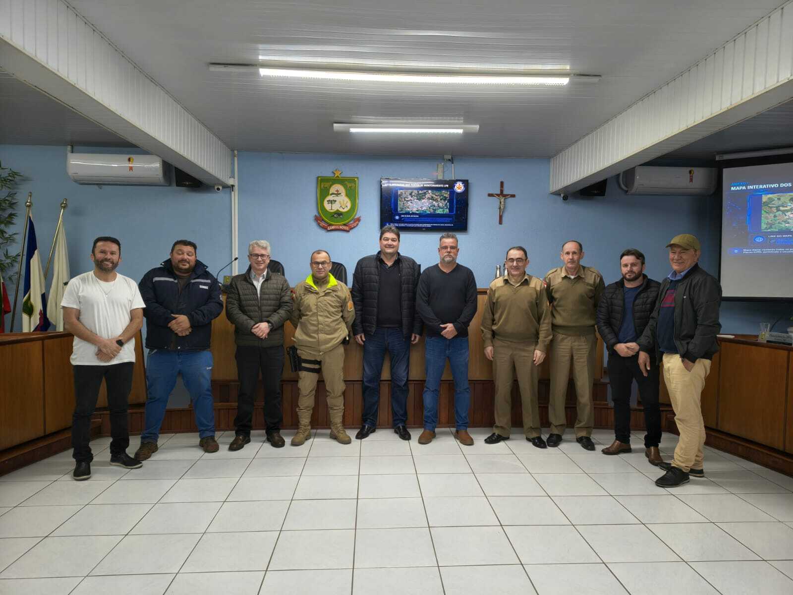 Representantes da PM vem à Câmara para reivindicar recursos de emendas impositivas